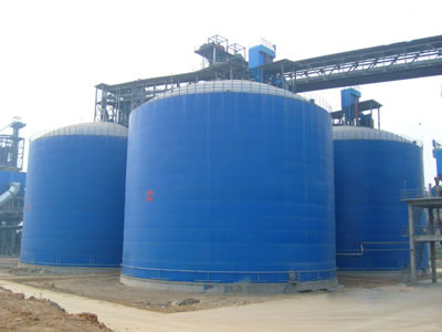 金平水泥钢板库改造