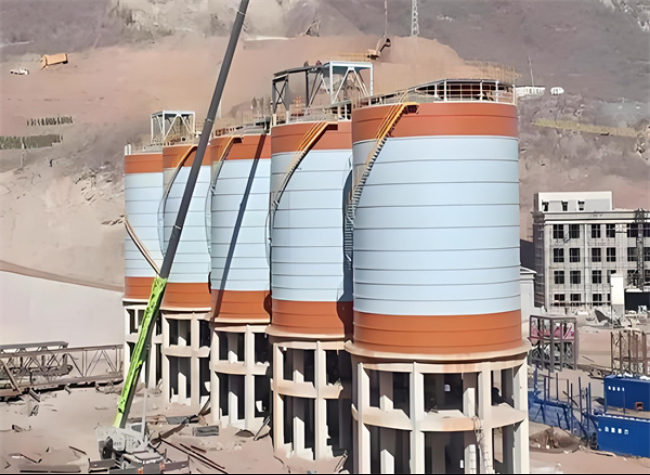 金平高架钢板仓